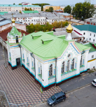 Церковь Николая Чудотворца на подворье Николо-Корельского монастыря в Архангельске