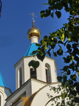 Колокольня Храма Рождества Христова в Екатеринбурге