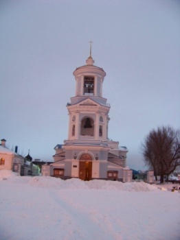 Покровский собор в Воронеже: зимняя фотография
