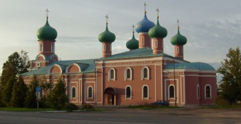 Спасо-Преображенский собор в городе Тихвине