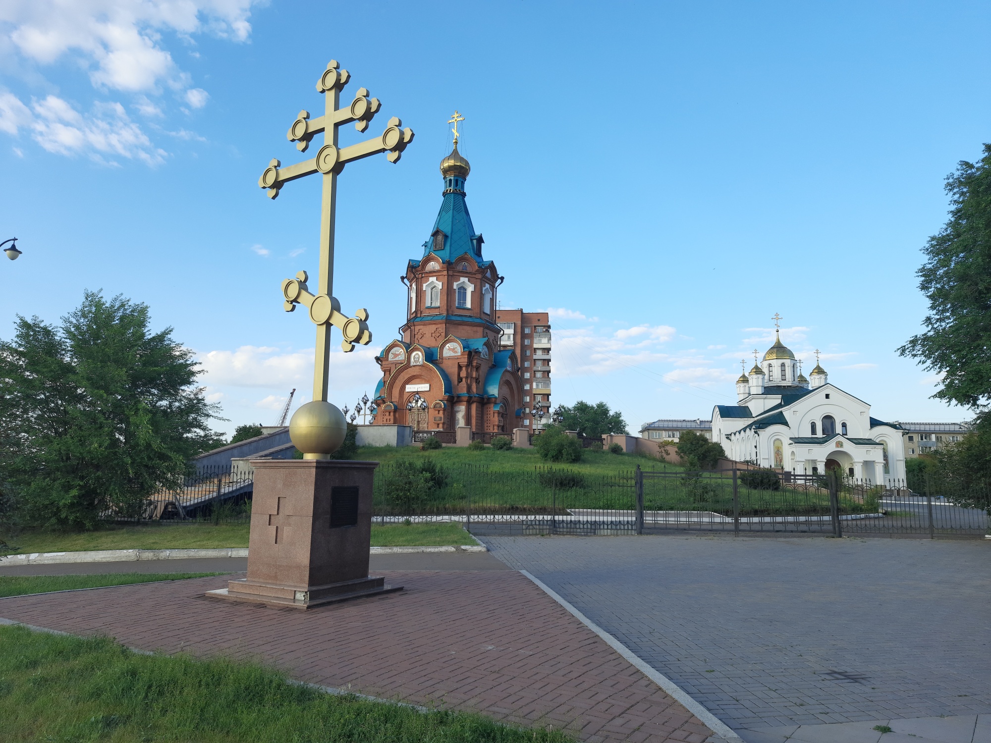 Свято-Никольский храм-памятник и церковь Феодора Амасийского в Красноярске