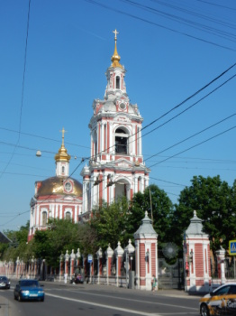 Храм Великомученика Никиты на Старой Басманной улице в Москве