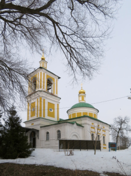 Храм Усекновения Главы Иоанна Предтечи в усадьбе Садки