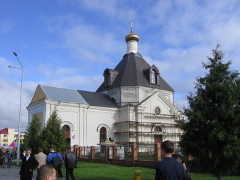 Успенская церковь в городе Речица