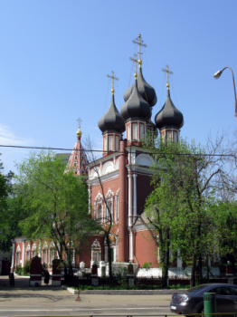 Храм Положения Ризы Господней на Донской улице в Москве