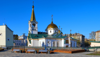 Вознесенский кафедральный собор в Новосибирске