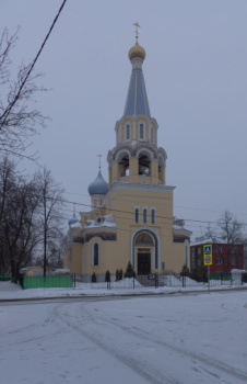 Церковь Андрея Критского в Меленках — зимняя фотография