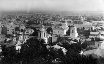Вознесенский Флоровский монастырь в Киеве - историческая фотография