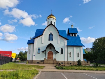 Храм Андрея Первозванного на Малой Охте в Санкт-Петербурге