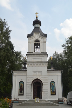 Храм во имя Всех Святых на Михайловском кладбище Екатеринбурга