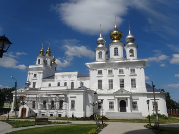 Воскресенский кафедральный собор в городе Шуя