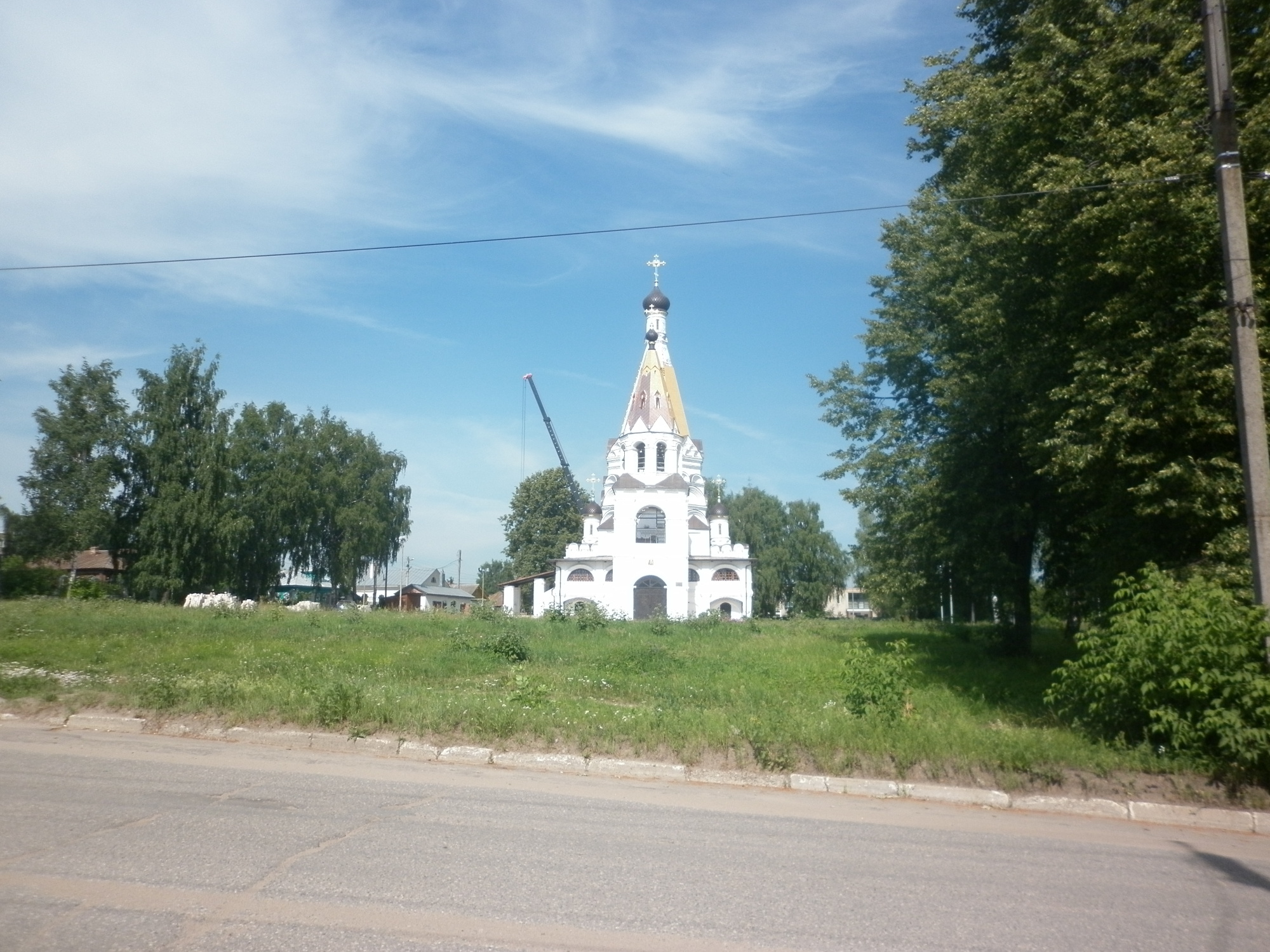 Богоявленская церковь в посёлке Красное-на-Волге