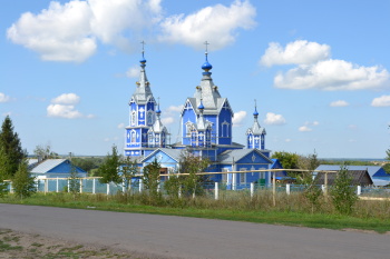Знаменская церковь в селе Осино-Гай Тамбовской области