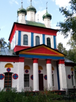 Храм Преображения Господня в селе Дунилово