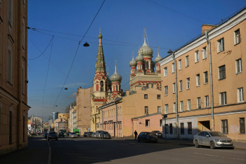 Церковь Покрова Пресвятой Богородицы на Боровой улице в Санкт-Петербурге