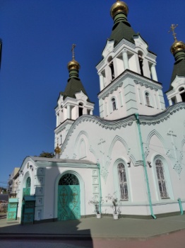 Храм Троицы Живоначальной в Ростове-на-Дону на Международной улице