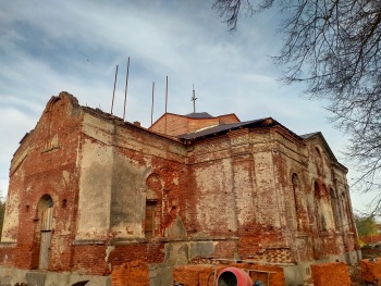 Церковь Казанской иконы Божией Матери в селе Никольско-Кропотки