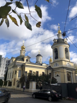 Храм святого мученика Антипия на Колымажном дворе в Москве