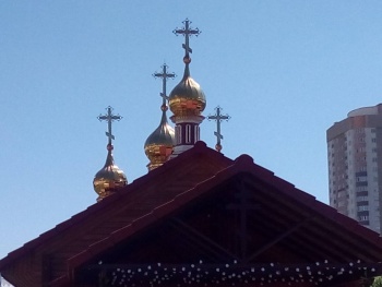 Купола Храма Святителя Николая Японского в Минске