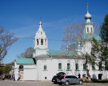 Церковь Покрова Пресвятой Богородицы на Торгу в Вологде