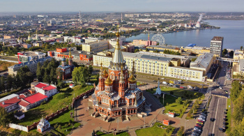 Свято-Михайловский собор в Ижевске - величественный символ православия