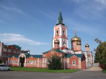 Знаменский женский монастырь в Барнауле