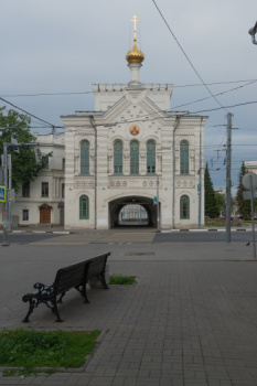 Знаменская церковь в Власьевской башне Ярославля