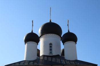 Купола Церкви Преображения Господня в Тярлево