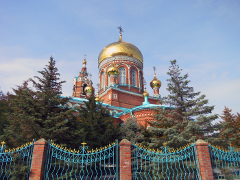 Спасо-Преображенский собор в селе Обуховка