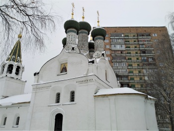 Церковь Успения Пресвятой Богородицы на Ильинской горе в Нижнем Новгороде