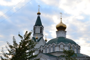 Храм святого Великомученика Пантелеимона в городе Воткинске