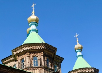 Свято-Троицкая церковь в городе Каракол