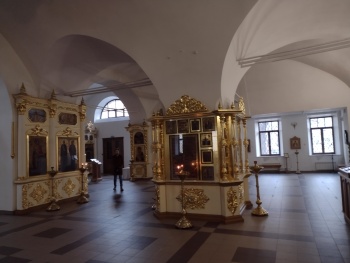 Интерьер Церкви Тихвинской иконы Божией Матери в Сущёве