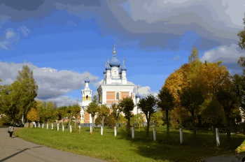 Храм Покрова Пресвятой Богородицы в Мариенбурге (Гатчина)