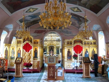 Интерьер Сретенской церкви в Дмитрове