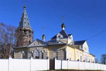 Храм Владимирской иконы Божией Матери в селе Введенье