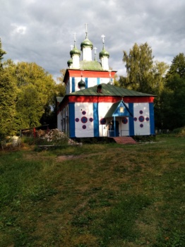 Церковь Преображения Господня в селе Дунилово