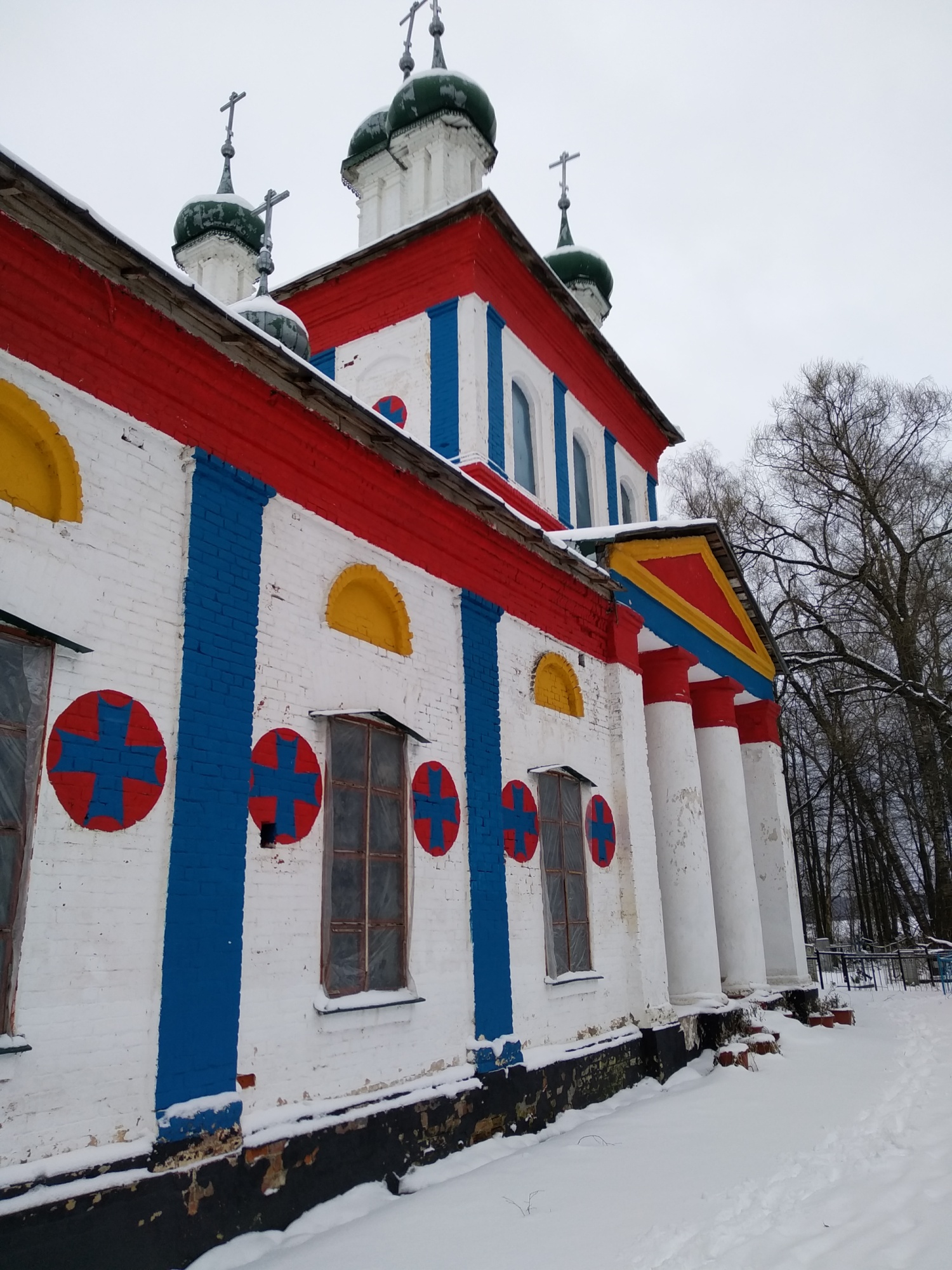 Храм Преображения Господня в селе Дунилово