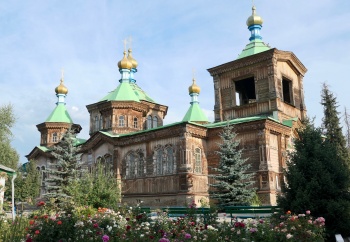 Свято-Троицкий собор в городе Каракол