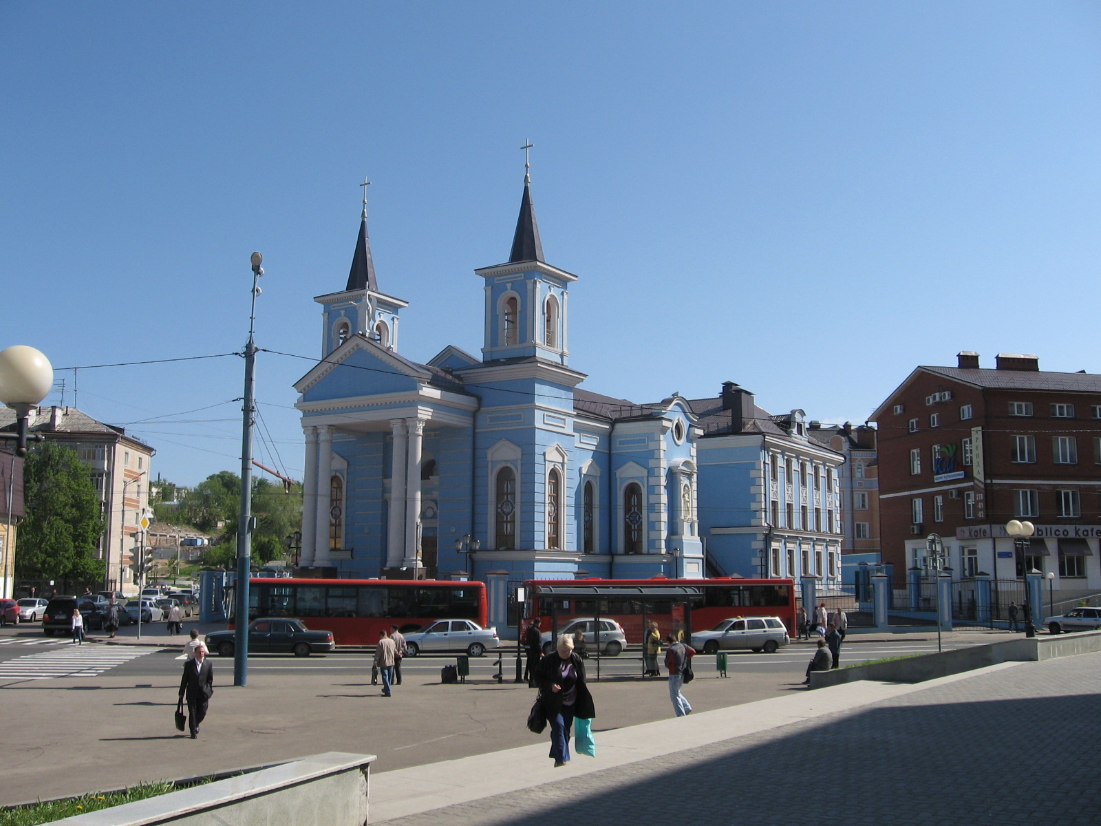 Храм Воздвижения Святого Креста в Казани