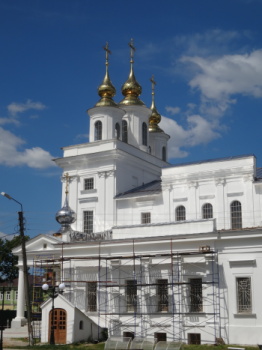 Воскресенский кафедральный собор в городе Шуя