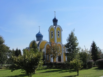 Православный храм в городе Буда-Кошелёво