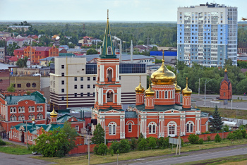 Знаменский женский монастырь в Барнауле