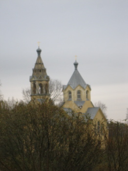 Церковь Происхождения Честных Древ Креста Господня в Лисино-Корпус