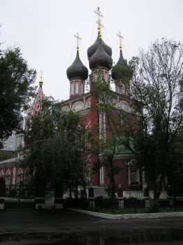 Храм Положения Ризы Господней на Донской улице в Москве