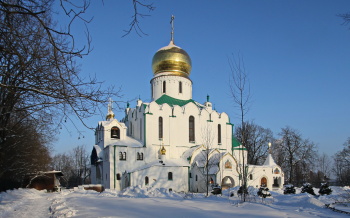 Феодоровский Государев собор в зимнем убранстве