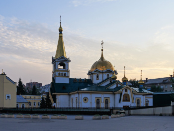 Вознесенский кафедральный собор в Новосибирске