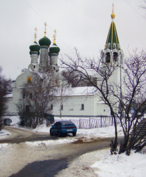 Успенская церковь на Ильинской горе в Нижнем Новгороде