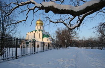 Феодоровский Государев собор в зимнем убранстве