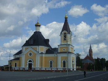 Свято-Успенский собор в городе Речица